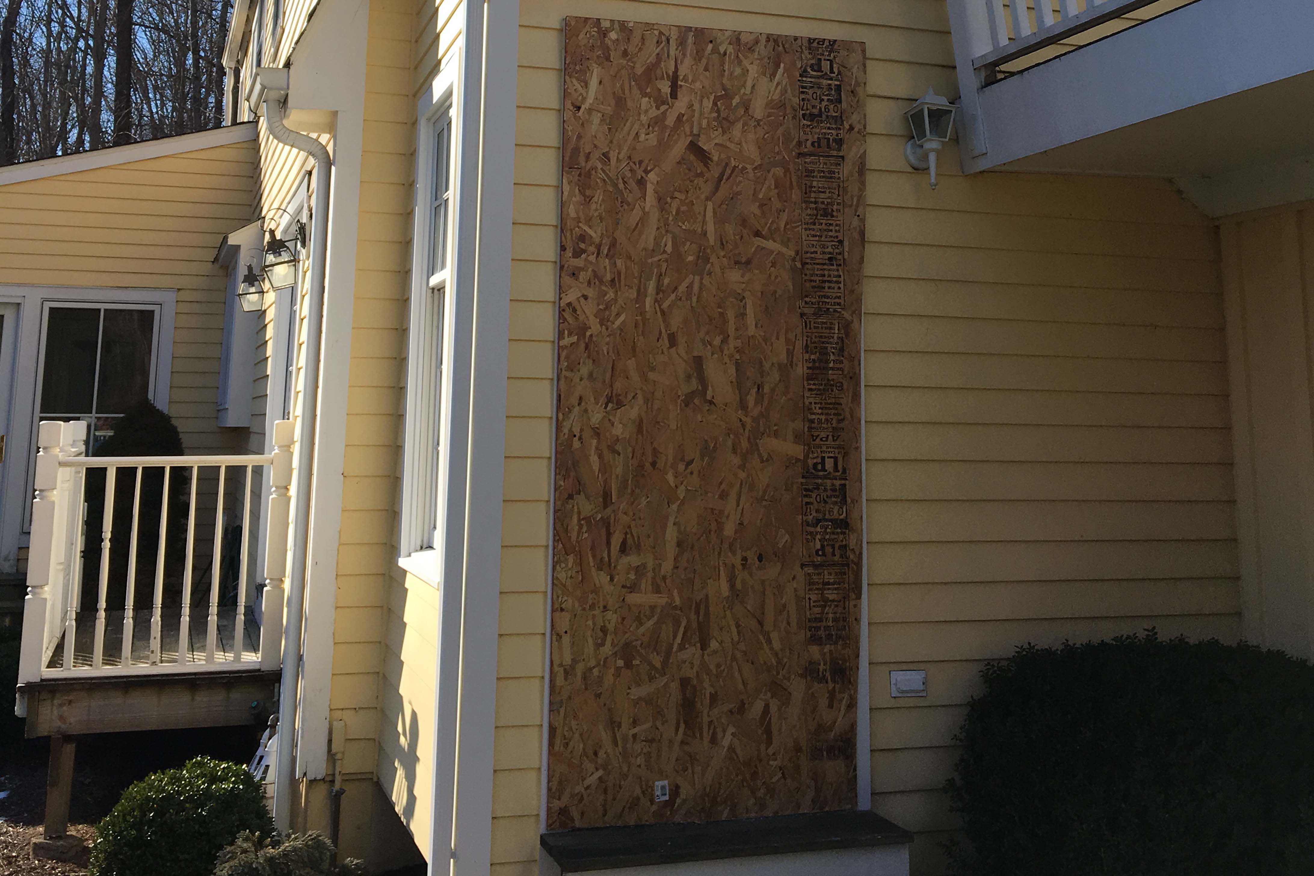 Fire Damage Board ups repair in CT